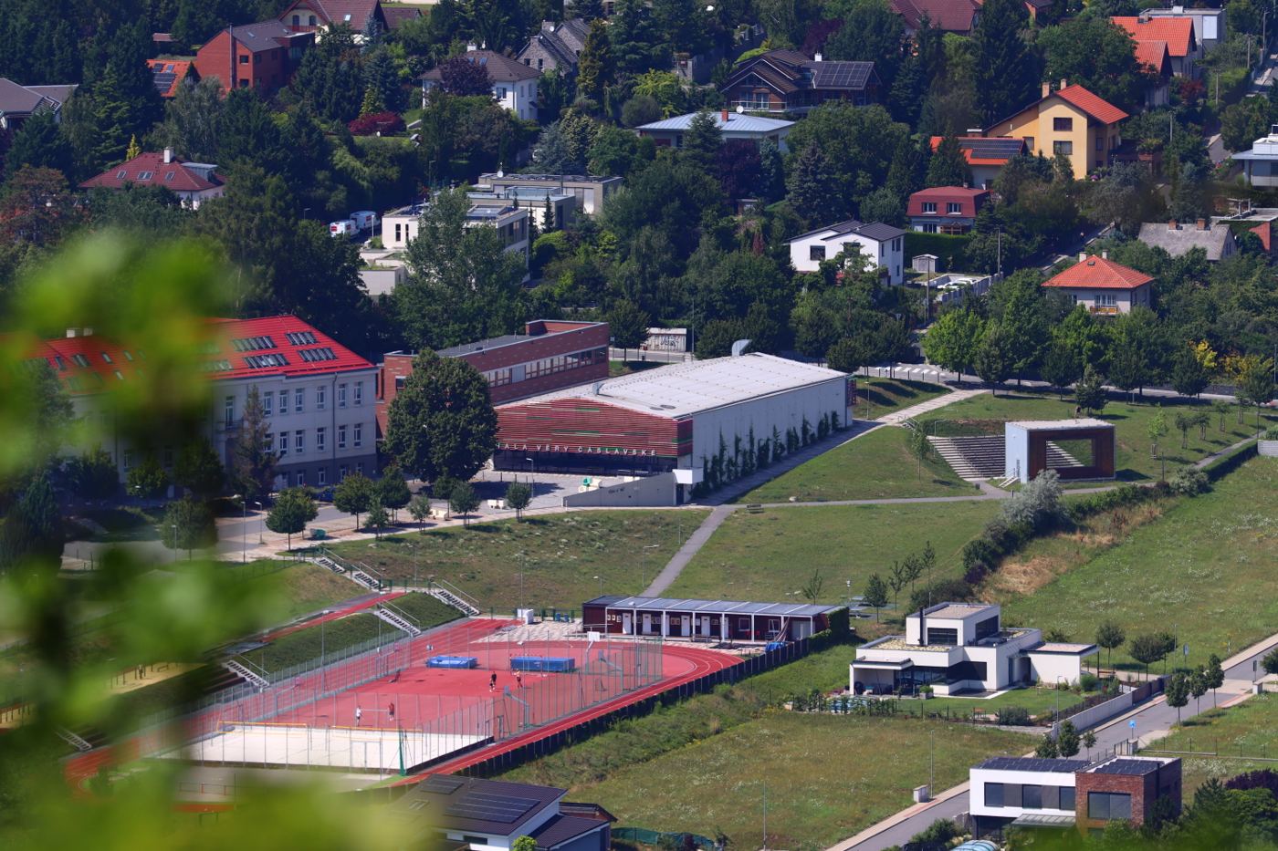Sportovní areál a hala Věry Čáslavské